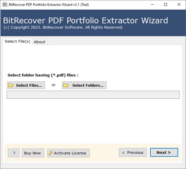 BitRecover PDF Portfolio Extractor Wizard ключ